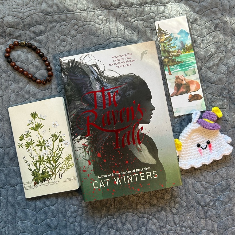The Raven’s Tale by Cat Winters Gift Bundle Teen Book YALit Edgar Allen Poe